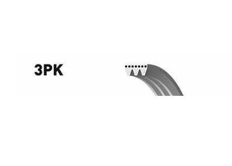 GATES 3PK675 поликлиновый